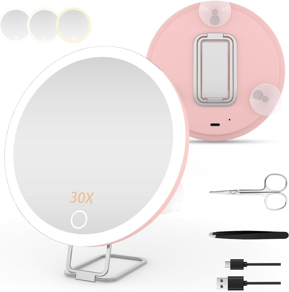 GlowView™ LED Makeup Mirror