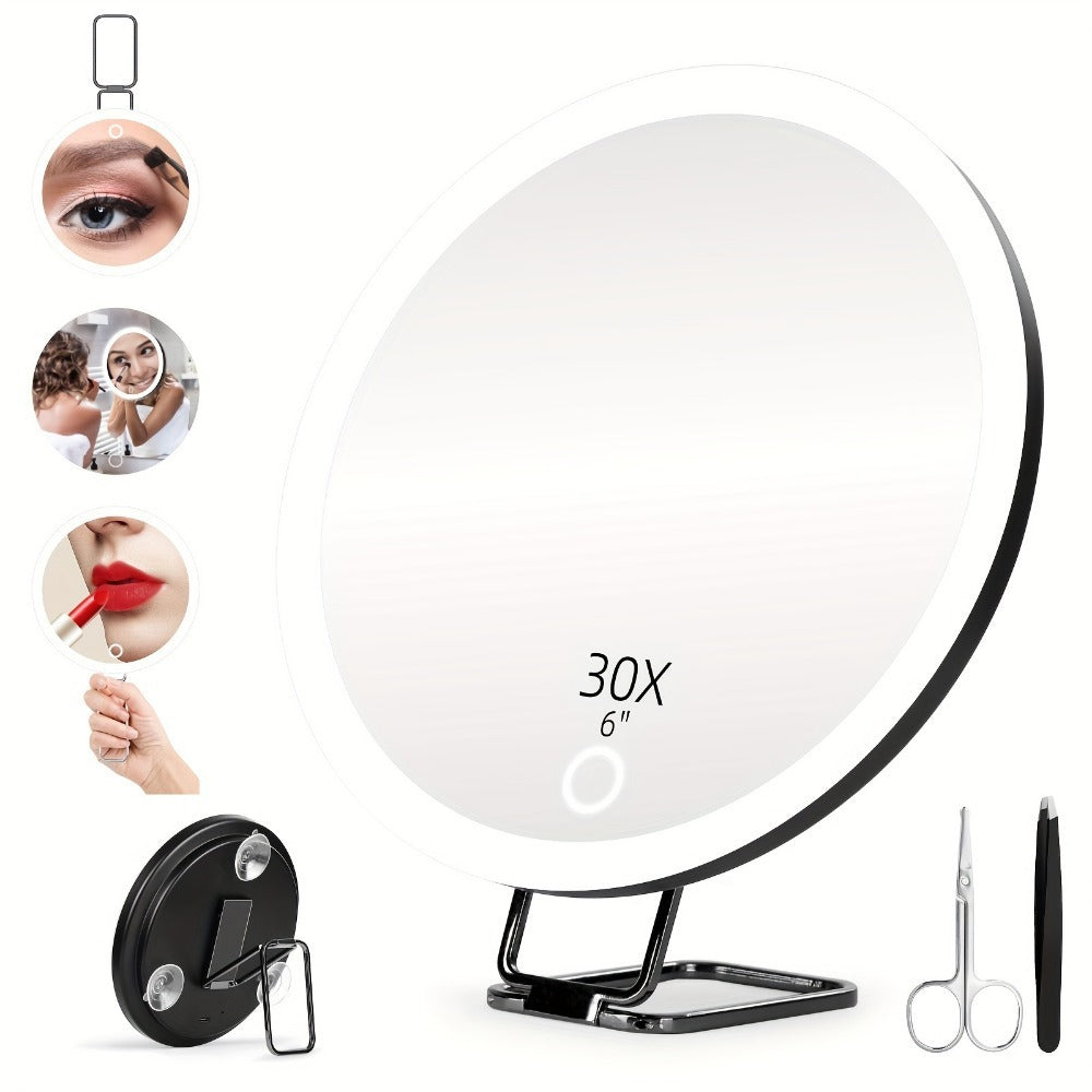 GlowView™ LED Makeup Mirror