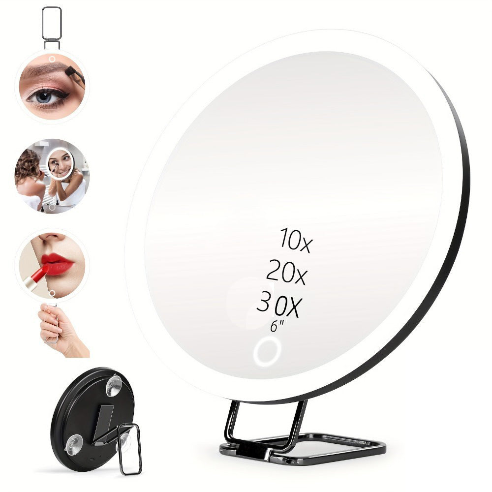 GlowView™ LED Makeup Mirror